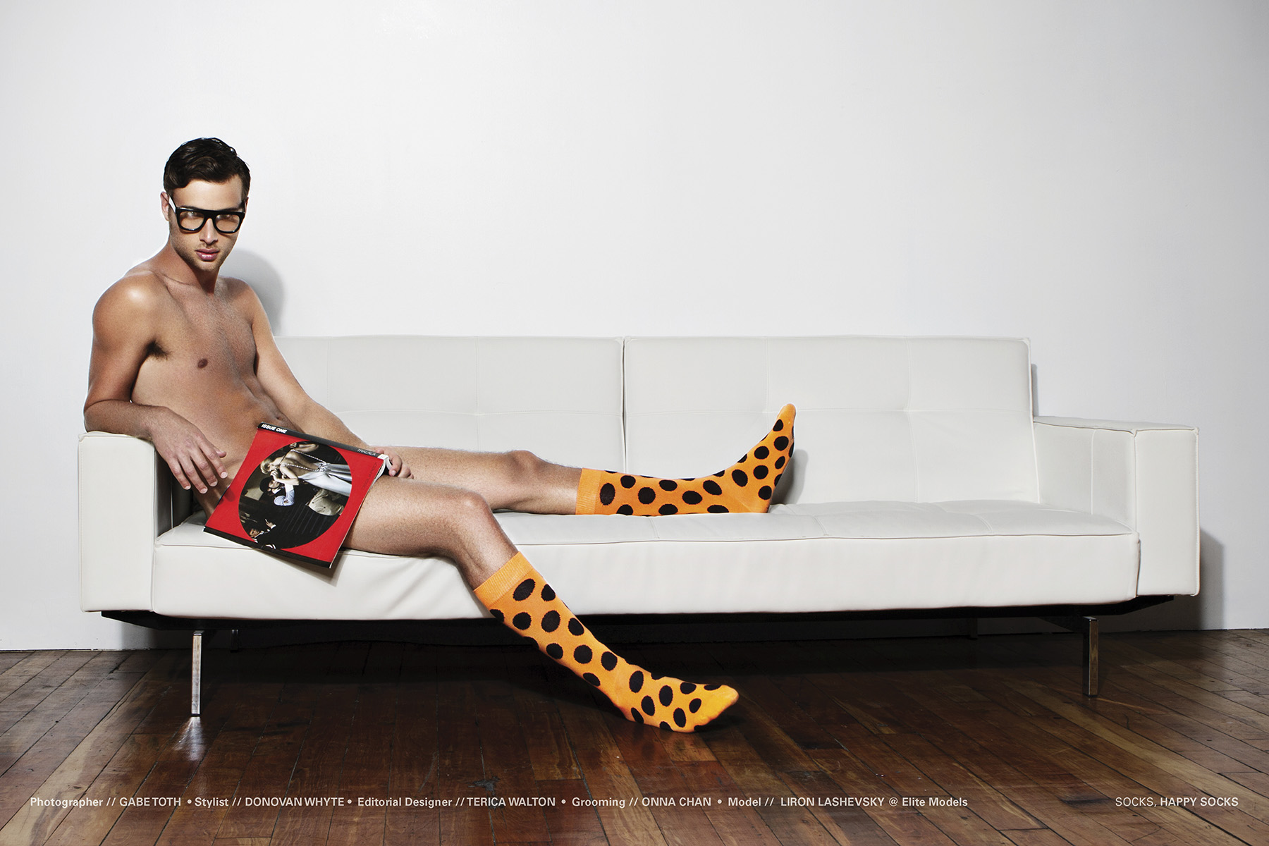 Sock it 2 Me Editorial for Kenton Magazine by Gabe Toth
