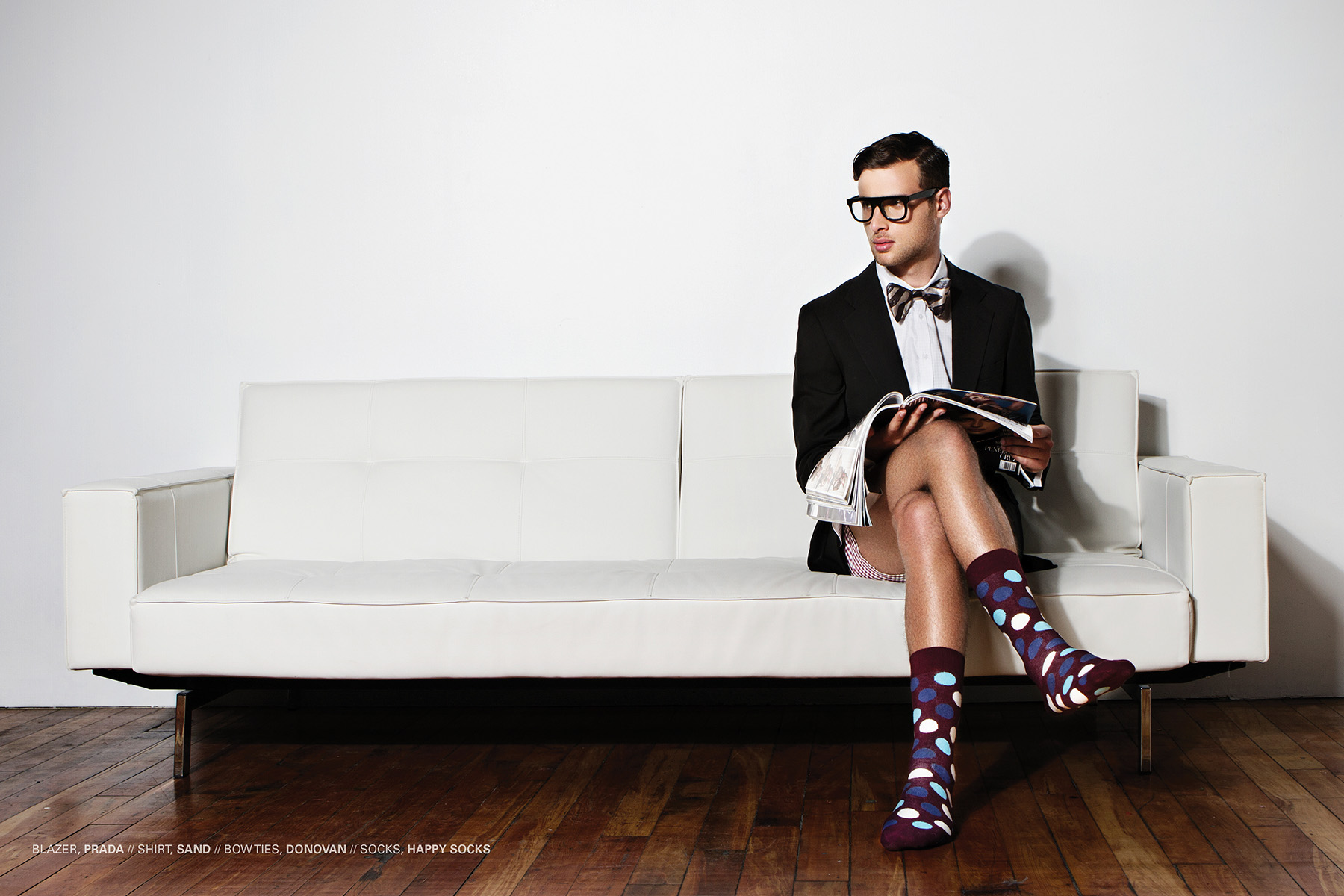 Sock it 2 Me Editorial for Kenton Magazine by Gabe Toth